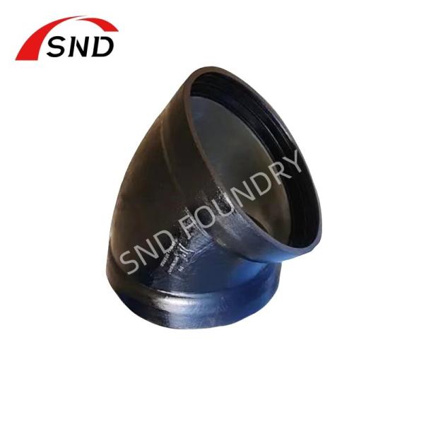 Quality DI Double Socket Bends DN80-DN2000 22.5 Degree ISO2531/EN545 Standard for sale