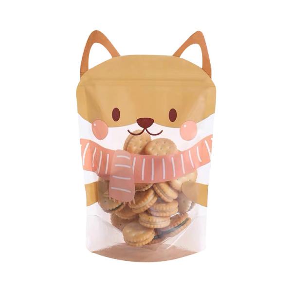 Quality Moisture Proof Plastic Packaging Pouches 50um To 200um With Tear Notch for sale