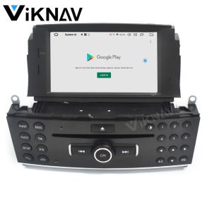 Android10 PX5 Mercedes Benz Radio For C200 C180 W204 2007 To 2010