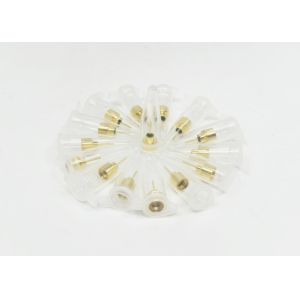 Hermeticlly Sealed SMP Smooth Bore Male Microminiature Push-On Coaxial Connector