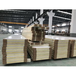 42KG/M3 Freezer Room 150mm Thick Camlock PU Panel
