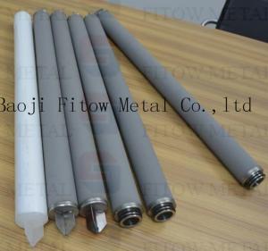 Wholesale Various High Quality Sintered Metal Powder Filter Pipe baoji fitow from china suppliers