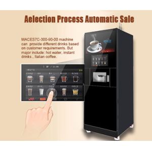 MDB Protocol Auto Coffee Cappuccino Vending Machine 220VAC