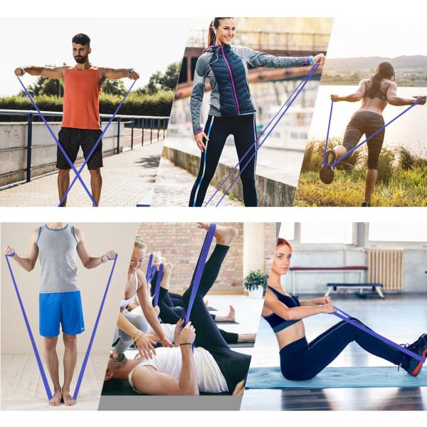 Durable Environmental Resistance Loop Band , Home Gym Resistance Bands For Legs