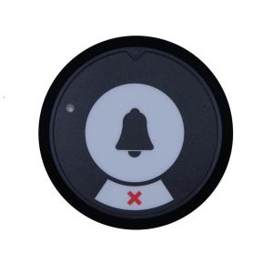 Customize alphanumeric wireless wrist watch pager and call bell button for guest