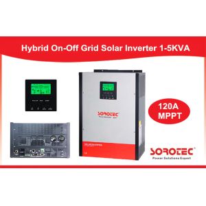 Pure Sine Wave Output hybrid on grid inverter Built in MPPT Solar Controller