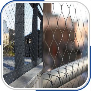 China AISI316 balustrade infill cable mesh on sale