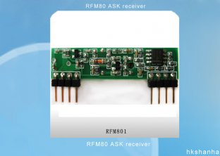 RFM80 ASK receiver wireless modules