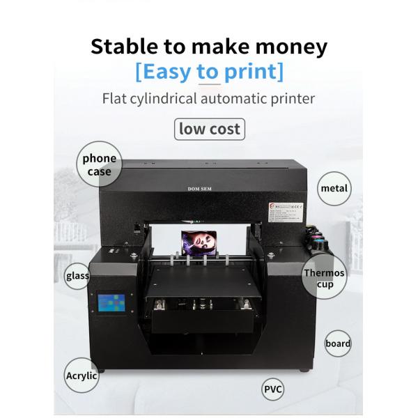 Glass Ceramic Wood Plastic Flatbed Digital Printing Machine AcroRip9.0 Software
