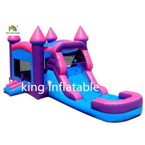 Wholesale Girl Big Infltable Bounce House Dry Slide With CE Blower 5mL*4mW*3mH from china suppliers