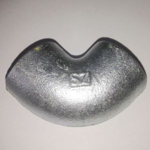 China plain galvanized malleable iron elbow BS thread on sale