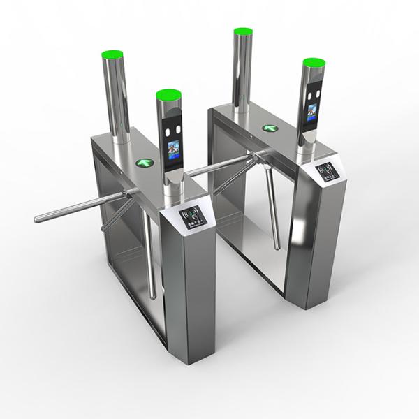 Automatic Tripod Turnstile Gate Access Control Communication Interface Stainless
