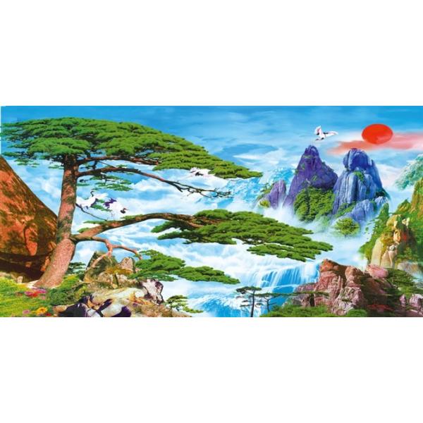 PLASTIC LENTICULAR 3d lenticular Clouds landscape paintings wholesale lenticular
