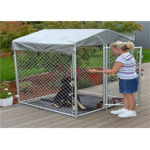 Metal Pet Exercise Fence Dog Cage Pet Playpen With 16 Panels or 8 Panels