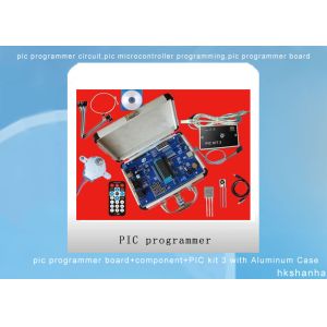 pic programmer board+IC electronic components+PIC kit 3 with Aluminum Case