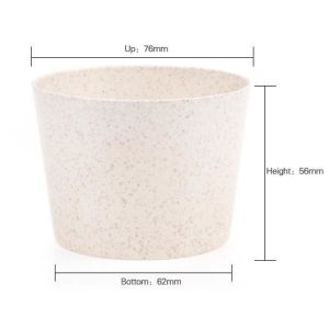 Wheat straw Compostable PLA eco-friendly biodegradable Biodegradable ECO