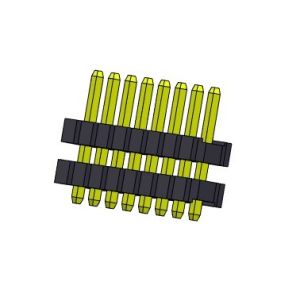 Pin Header Connector 3.96mm Single Row Stack Straight TYPE 1*1PIN To 1*24PIN