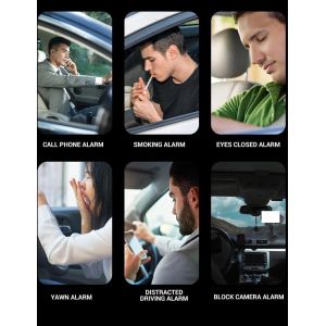Sos App Control 4G Dashcam and GPS ADAS/DSM/BSD/PCW 4G Mobile DVR