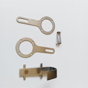 Hardware Fastener Laser Cutting Parts Anodizing Finish Shape Custom