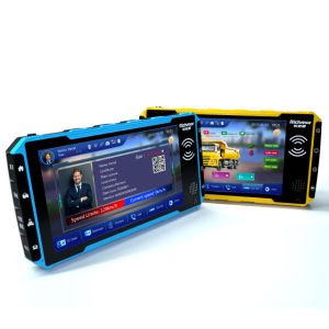 Android 7" Touch Screen Mobile DVR System With Face Recognition For Taxi CCTV