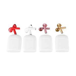 Portable TWS Bluetooth Headphones Twins Wireless Earbuds Double Earpiece