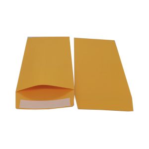 Self Seal Flap 6x9 Inch Kraft Catalog Envelopes 28 pound Golden Brown