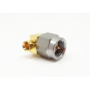 Buy cheap SMA RF Connector Male Plug Solder Right Angle RF Coaxial Connector from wholesalers