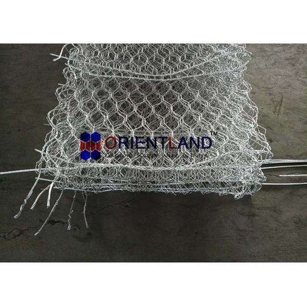 Sack Gabion Soil Erosion Control Steel Cable Steel Gabion Baskets For River Control