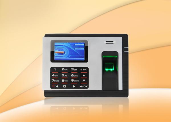 Quality Embedded fingerprint time attendance machine Clocking Systems with Check in / out for sale