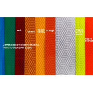 Solvent/digital printing reflective materials, reflective banner, and luminescen