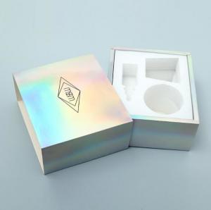 China UV Varnish Custom Cosmetic Packaging Boxes Eco Friendly 4 CMYK Color on sale