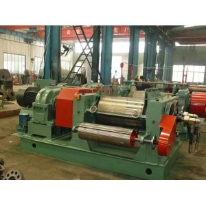 22 Inch Two Roll Mixing Mill 90Kw Rubber Kneading Machine
