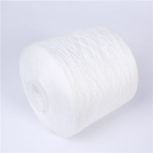High Tenacity Polyester Sewing Thread , Good Fastness 100 Polyester Spun Yarn