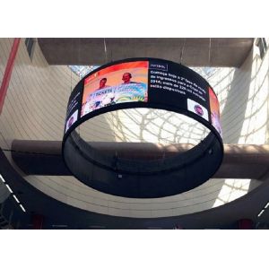 Flexible LED Display Soft Rubber Module Slim Lightweight Indoor Ribbon Fanless