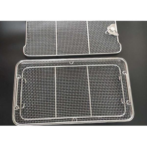 304 Medical Sterilizing 6mm Stainless Steel Mesh Basket