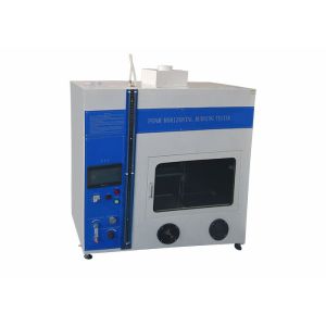 Cellular Plastic Materials Flammability Test Chamber Horizontal Burning PLC