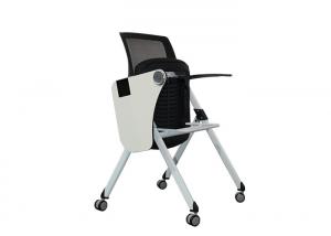 Wholesale Indoor 4 Wheels Metal Plastic Ergonomic Folding Office Chair from china suppliers