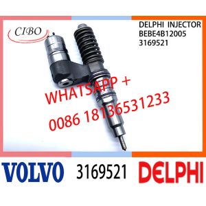 China VOL 3169521 BEBE4B12005 Fuel engine Diesel Injector 3169521 BEBE4B12005 A3 for VOL D12 3039 US2000 SPEC 345/385/425 on sale