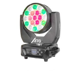 300W Dmx Concert Stage Lighting Equipment 19*15 Rgbw 4 in 1 19 Pcs 15W LED 80