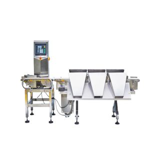 Multi Weight Sorting Zones Conveyor Check Weigher IP67 Waterproof