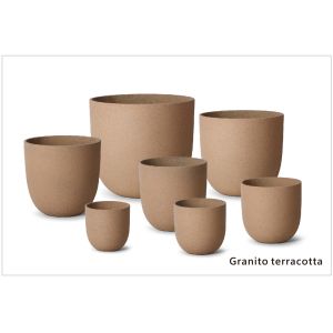 High Durability Of Fiber Clay Planters For Garden