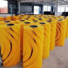 China OEM ODM DULEVO 3000 SWEEPER YELLOW MAIN BROOM BRUSH CENTRAL BRUSH ROLLER BRUSH on sale