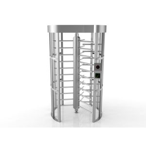 Electric Stainless Steel Access Control Turnstile Gate Full Height With IC ID