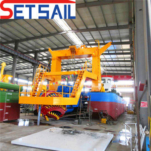 Diesel Engine Power Cutter Suction Digging Dredger with Customization Feature