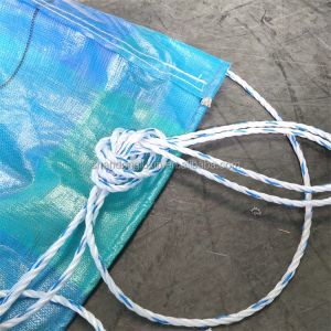 Waterproof Dustproof Stripe Grid PE Tarpaulin for Item Covering and Sunlight