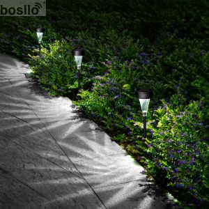 8-Hour Solar Landscape Lights with 5 LM Brightness White Light 6000K