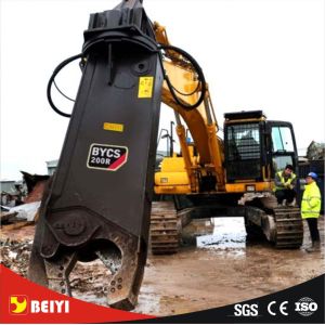 Wholesale BEIYI BY-CS hydraulic scrap shear for Excavator multifunctional steel cutter rotary type manufactory from china suppliers