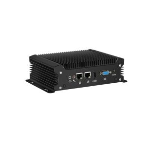 Intel Core Series Processor Industrial Fanless Computer Mini PC With Dual LAN
