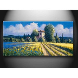 Wholesale FJD1059 Amazing Landscape Paint Handmade Oil Painting with Replacement Guarantee from china suppliers