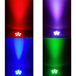 Cheap 6x10W RGBW 4in1 DMX Wireless Rechargable Lithium Battery Mini LED Flat Par